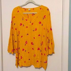 Old Navy Boho Top size XL
